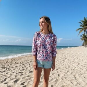 NEW LILLY PULITZER corden sweatshirt in party like a lobstar